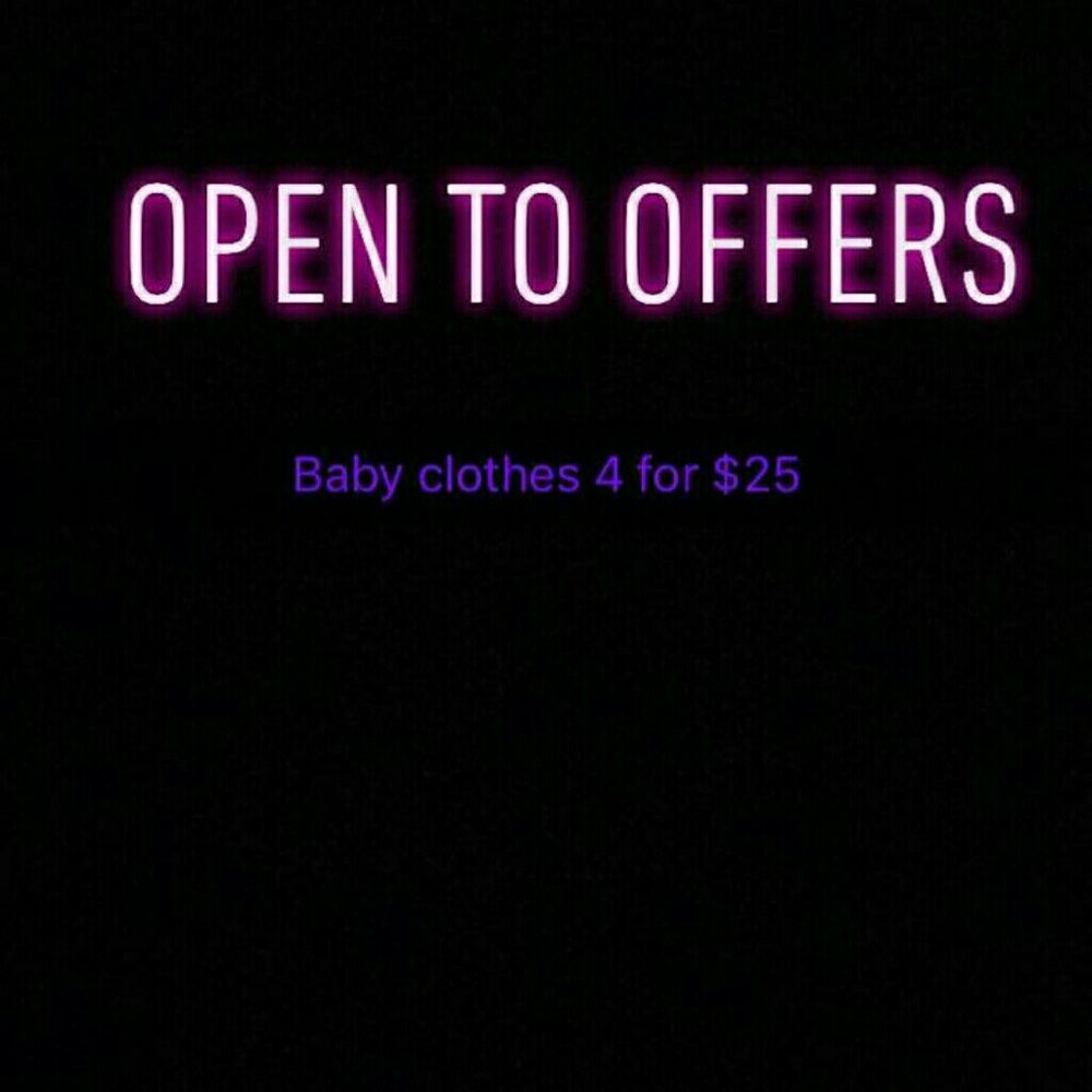 Open to all offers